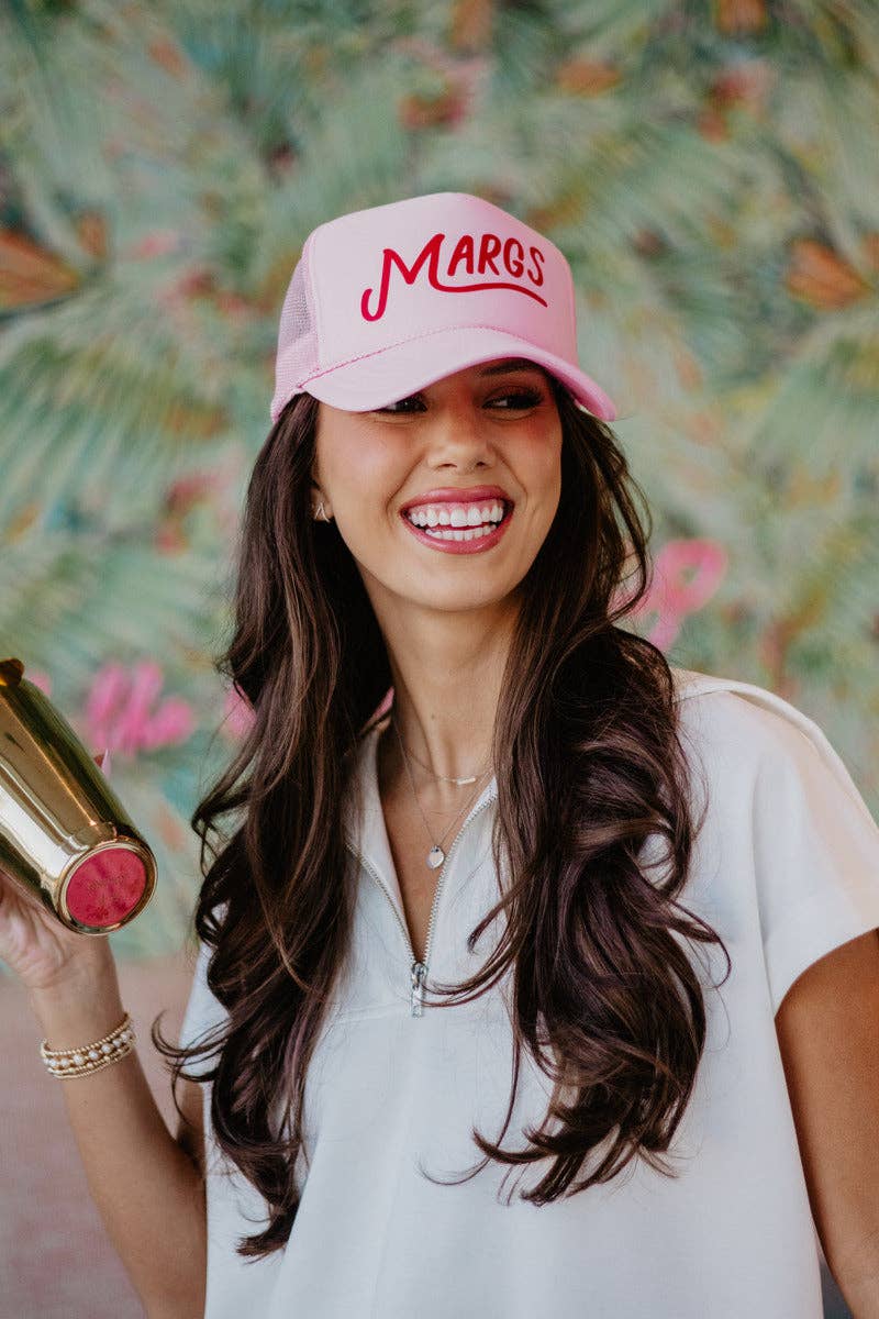 Margs Pink Foam Hat