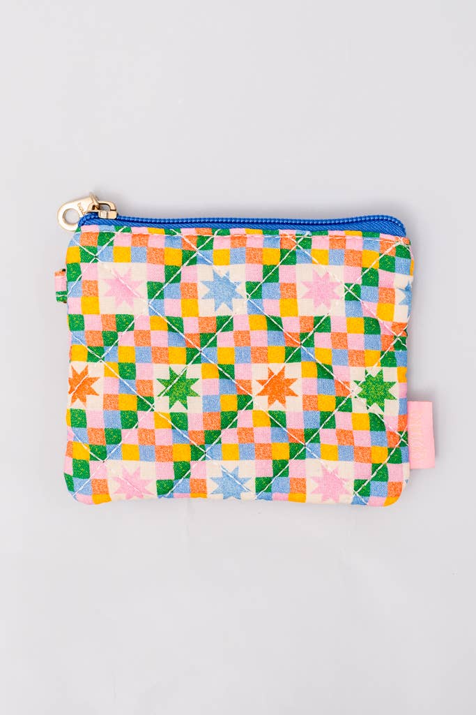 Checker Stars Coin Purse by Ban.do