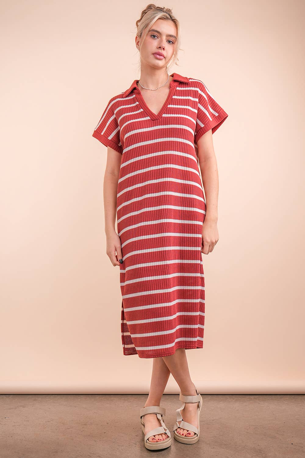 Ruston Stripe Dress