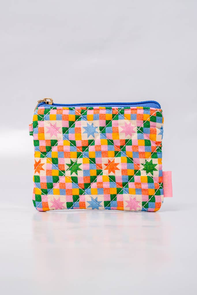 Checker Stars Coin Purse by Ban.do