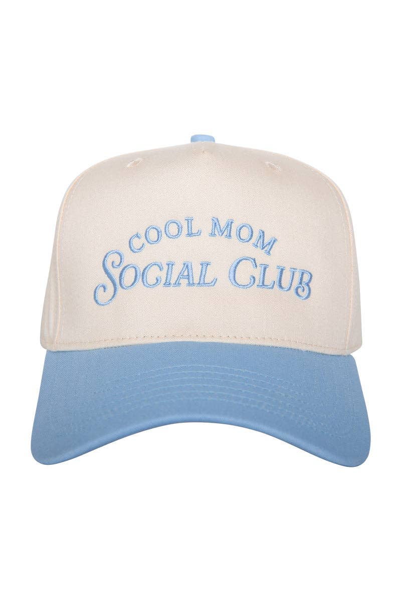 Cool Mom Social Club Blue Hat