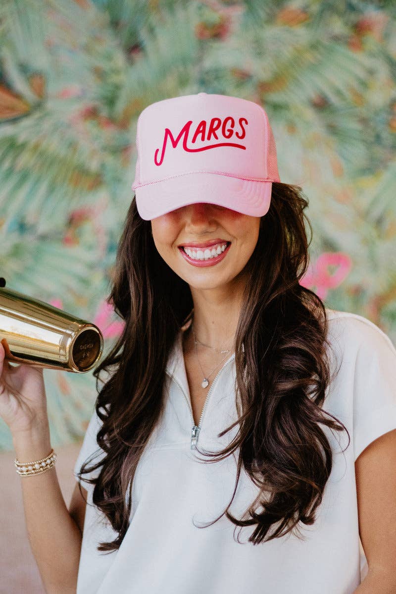 Margs Pink Foam Hat