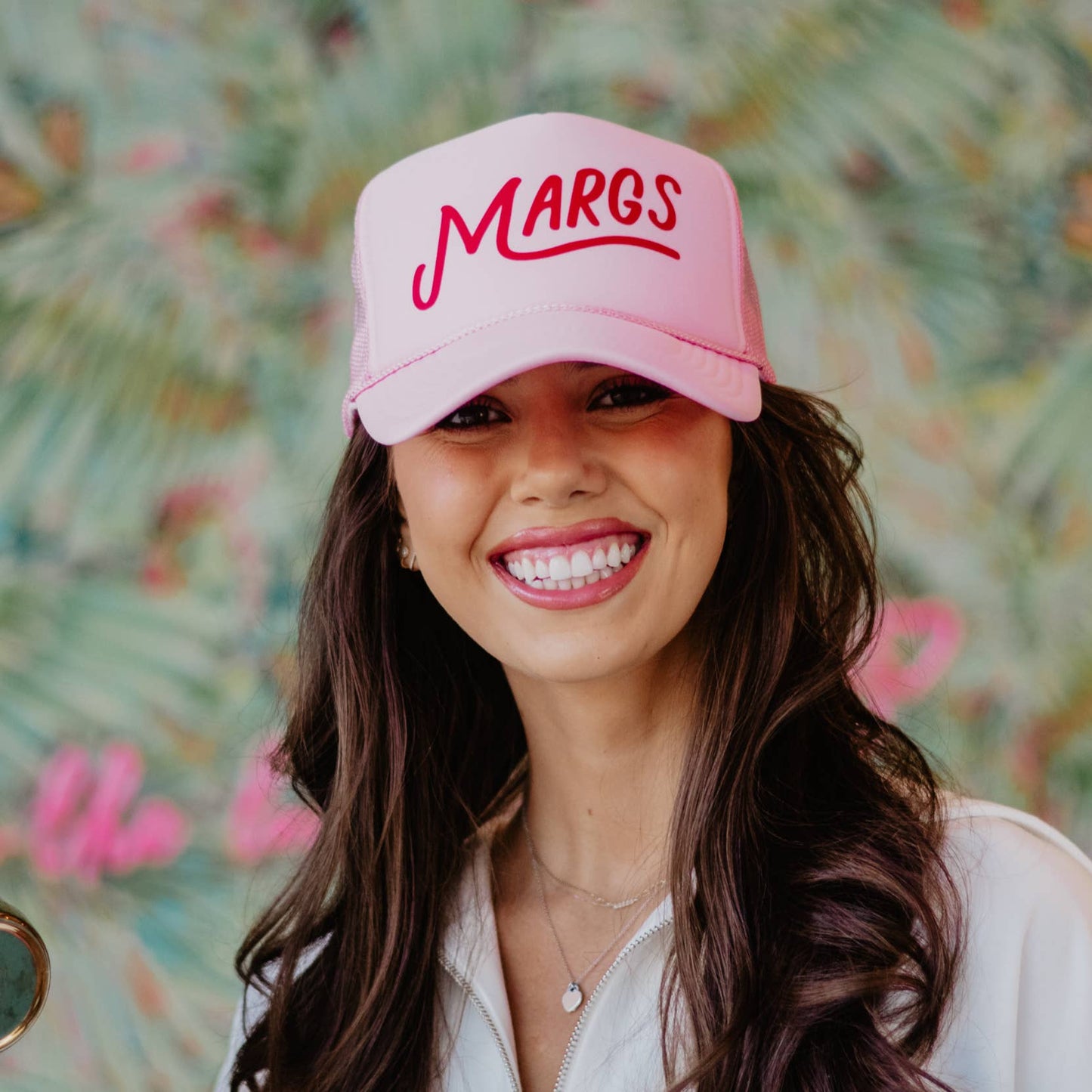 Margs Pink Foam Hat