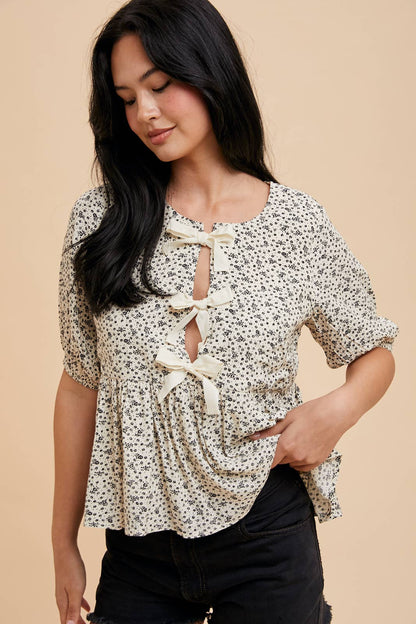 Lily Bow Top