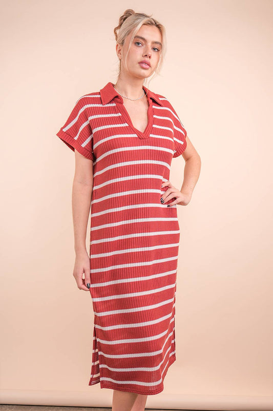 Ruston Stripe Dress