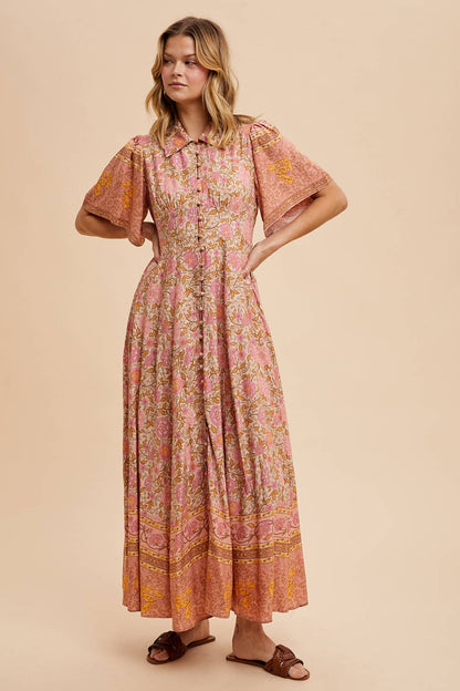 Vintage Rose Dress