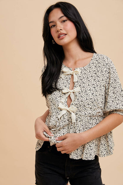 Lily Bow Top