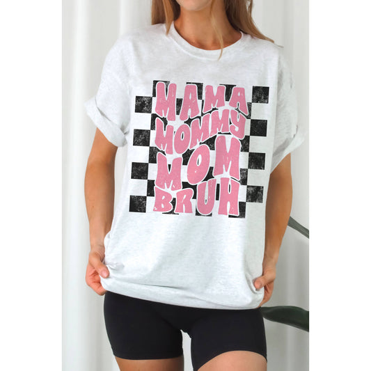 CHECKERED MAMA Tee