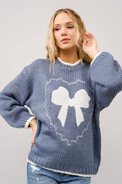 Franny Bow Sweater