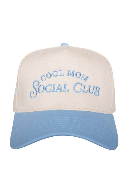 Cool Mom Social Club Blue Hat