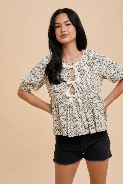 Lily Bow Top