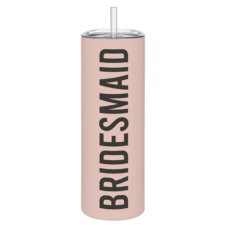 Bridesmaid Matte Skinny Tumbler