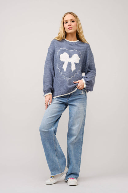 Franny Bow Sweater