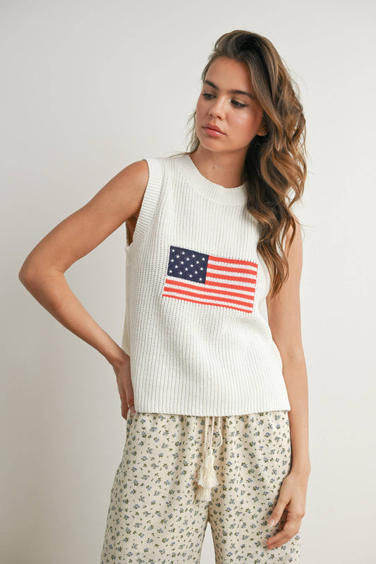 USA Sweater Tank
